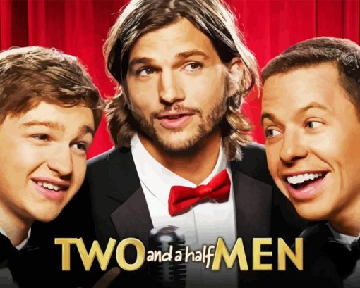 Two And A Half Men Serie Diamond Painting