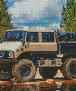 Unimog Diamond Painting