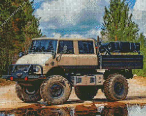 Unimog Diamond Painting