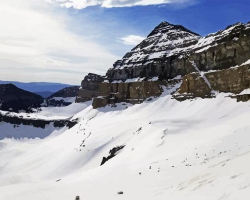 Utah Mount Timpanogos Diamond Painting