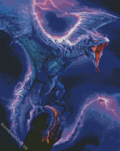 Wyvern Dragon Diamond Painting