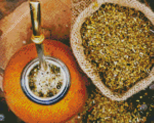 Yerba Mate Diamond Painting