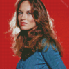 Young Catherine Bach Diamond Painting