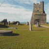 Aberystwyth Castle Diamond Painting