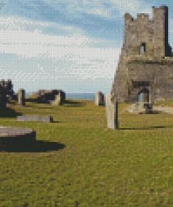 Aberystwyth Castle Diamond Painting