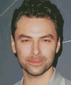 Aidan Turner Irish Actor Diamond Painting