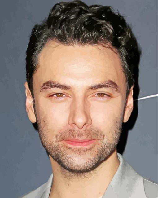 Aidan Turner Irish Actor Diamond Painting