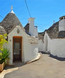 Alberobello Houses Diamond Painting