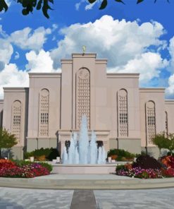 Albuquerque New Mexico Temple Diamond Painting