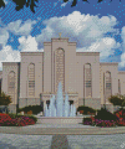 Albuquerque New Mexico Temple Diamond Painting