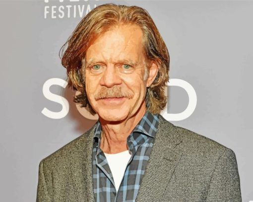 American William H Macy Diamond Painting