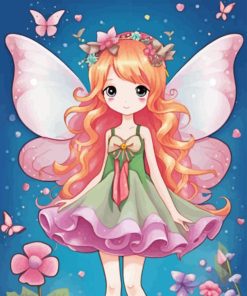 Animated Little Fairy Diamond Painting