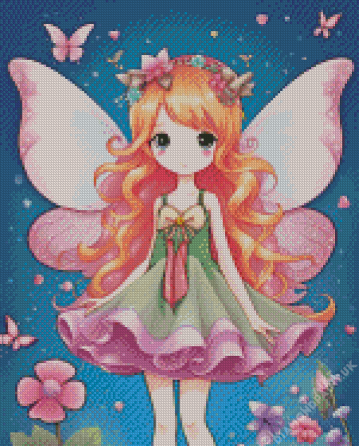 Animated Little Fairy Diamond Painting