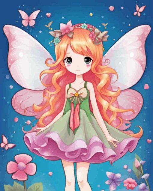 Animated Little Fairy Diamond Painting