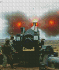 Artillery Military Diamond Painting