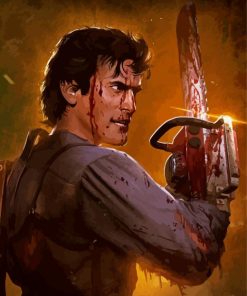 Ash Williams Character Diamond Painting