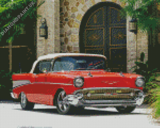 Bel Air Chevy Diamond Painting