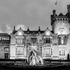 Black And White Lough Eske Castle Diamond Painting