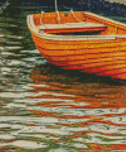 Boat In The Water Diamond Painting