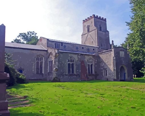 Bradenham St Botolph Church Diamond Painting