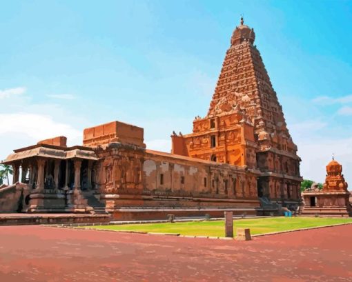 Brihadeeswara Temple Diamond Painting