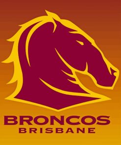 Brisbane Broncos Logo Diamond Painting