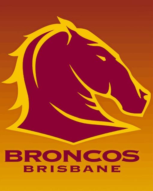 Brisbane Broncos Logo Diamond Painting