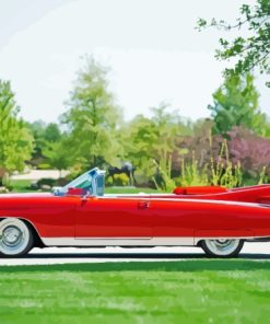 Cadillac 1959 Car Diamond Painting