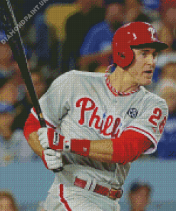 Chase Utley Player Diamond Painting