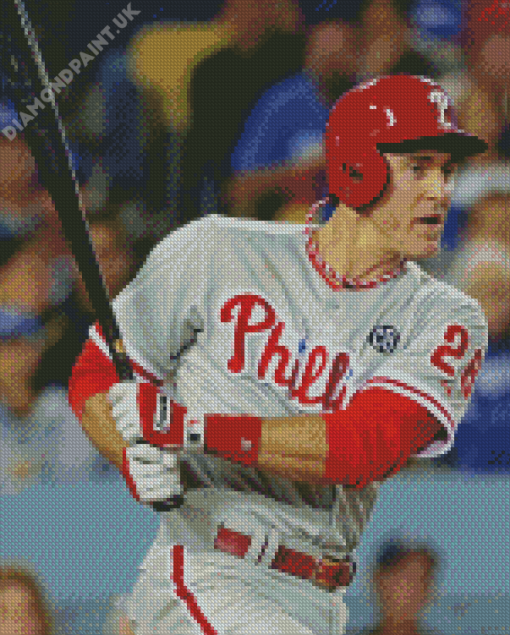 Chase Utley Player Diamond Painting