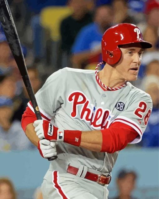 Chase Utley Player Diamond Painting