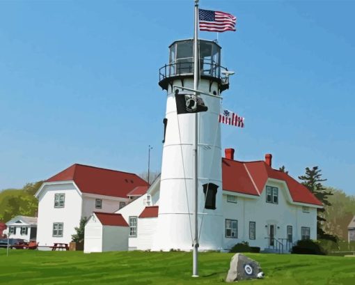 Chatham Lighthouse Diamond Painting