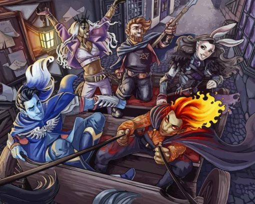 Critical Role Diamond Painting