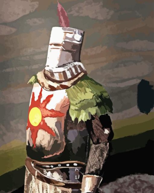 Dark Souls Solaire Diamond Painting