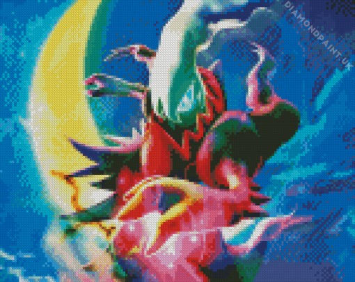 Darkrai Pokemon Art Diamond Painting