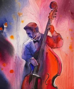 Double Bass Diamond Painting