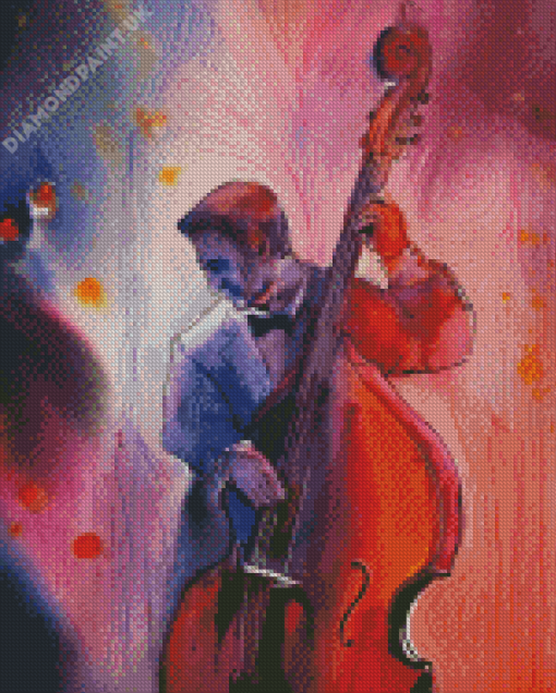 Double Bass Diamond Painting