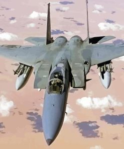 F 15 Fighter Jet Diamond Painting