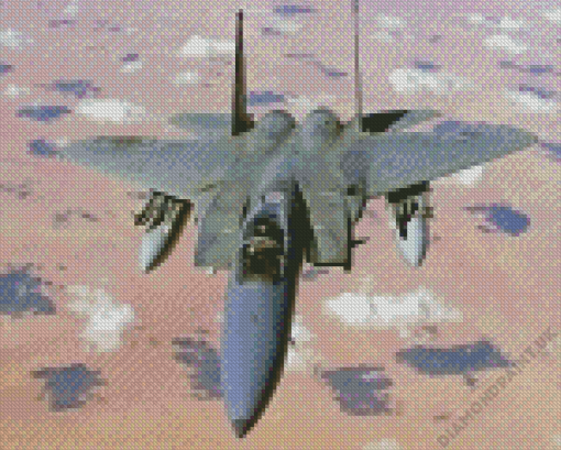 F 15 Fighter Jet Diamond Painting