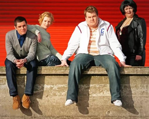 Gavin And Stacey Actors Diamond Painting