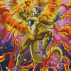 Golden Frieza Dragon Ball Diamond Painting