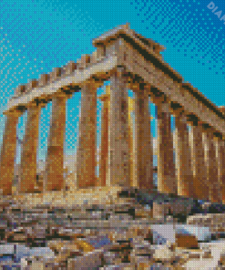 Greece Acropolis Diamond Painting