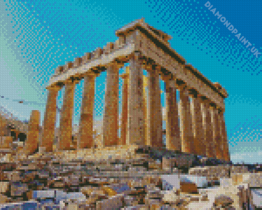 Greece Acropolis Diamond Painting