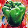 Green Pepper Diamond Painting