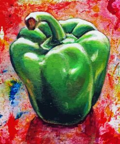 Green Pepper Diamond Painting