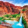 Havasu Falls In Arizona Diamond Painting