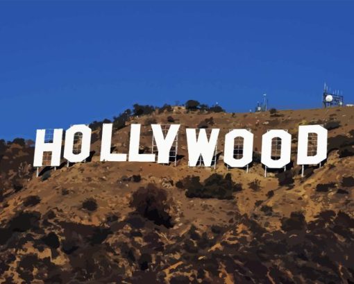 Hollywood Sign California Diamond Painting