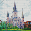 Jackson Square New Orleans Diamond Painting