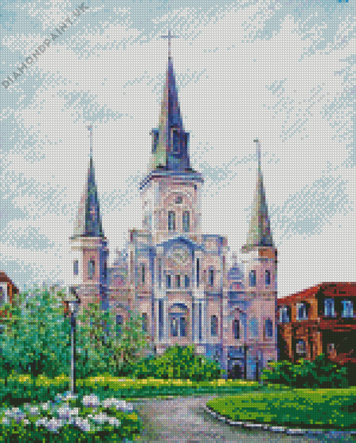 Jackson Square New Orleans Diamond Painting