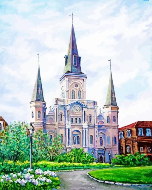 Jackson Square New Orleans Diamond Painting